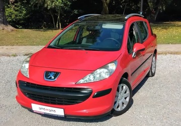 Peugeot 207 2008 Peugeot 207 1,4 73KM Benzyna Panorama dach Klima Bezwypadkowy