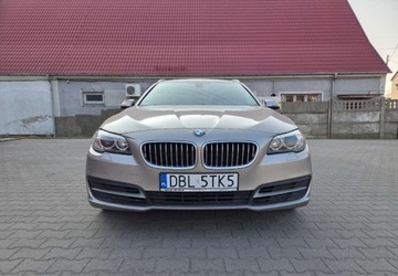 BMW Seria 5 F10-F11 Touring Facelifting 530d 258KM 2014 BMW Seria 5 Lift X-Drive Xenon Skora Kamera HedapUp PodFotele Harman Kardo, zdjęcie 7