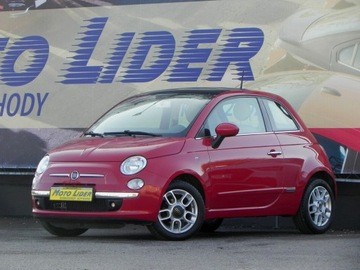 Fiat 500 II Seria 4 1.2 69KM 2015 Fiat 500 panoramiczny dach, opłacony, zdjęcie 1