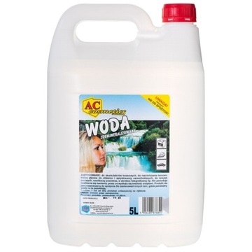 WODA DEMINERALIZOWANA DESTYLOWANA 5L