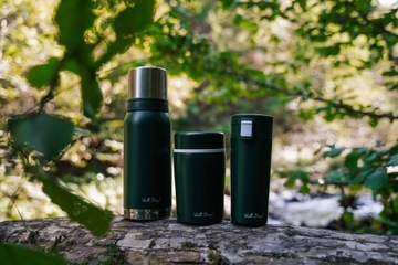 ТУРИСТИЧЕСКИЙ ТЕРМОС ФУОРИ ЗЕЛЕНЫЙ 1Л VIALLI DESIGN