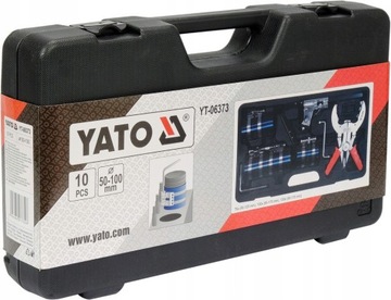 КОМПЛЕКТ ДЛЯ ОБСЛУЖИВАНИЯ ПОРШНЕВЫХ КОЛЬЦ YATO ЩИПЦЫ ДЛЯ ЗАЖИМА 10e YT-06373