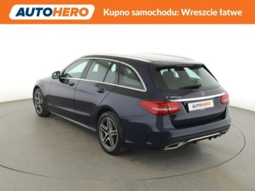 Mercedes Klasa C W205 Kombi Facelifting HYBRYDA 2.0 300 de 306KM 2020 Mercedes C 300 FV23% PHEV multi beam LED, zdjęcie 3
