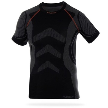 Oddychająca koszulka turystyczna T-shirt trekkingowy termoaktywny BRUBECK