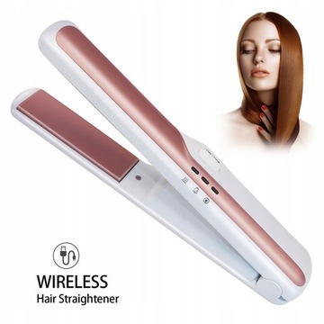 Беспроводная USB-щипцы для завивки волос, мини-выпрямитель для волос
