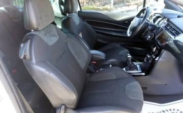 DS 3 Hatchback (Citroen) 1.6 e-HDi 114KM 2013 Citroen DS3 1.6e-HDI 114KM Klimatronik LEDY Serwisowany Oryginalne szyby, zdjęcie 13