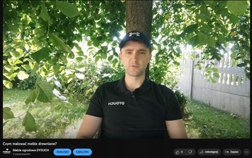 Zestaw mebli ogrodowych Dyduch dąb ciemny Ogród Drewniane Premium Natura