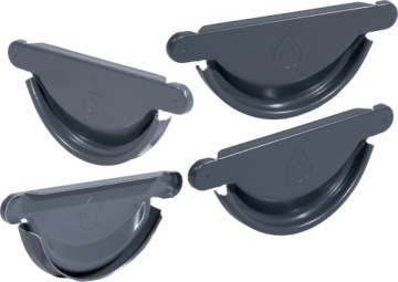 BUDMAT FLAMINGO дно желоба 125мм - графит