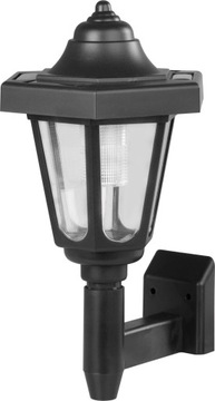 LAMPA KINKIET SOLARNA OGRODOWA ELEWACYJNA DO ŚCIANY / OGRODZENIA LED