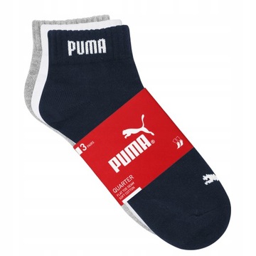 Skarpety Męskie PUMA Zakostki Bawełna Unisex 6-PAK