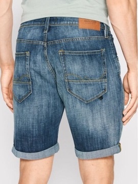 Jack&Jones Szorty jeansowe Rick Fox 12201633 Niebieski Regular Fit