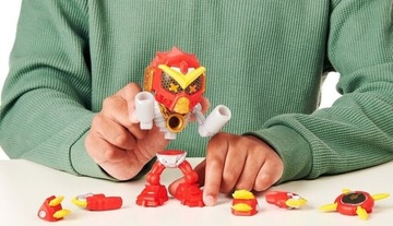 TREASURE X ROBOTS ЗОЛОТОЙ РОБОТ 15 УРОВНЕЙ COBI