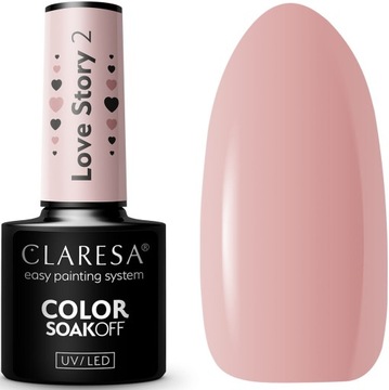 Claresa Lakier Hybrydowy Love Story 2 5ml