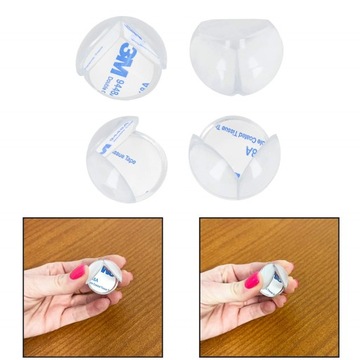 ЗАЩИТА КРОМОК МЕБЕЛЬНЫХ УГЛОВ КРОМКИ ЗАЩИТНАЯ КРЫШКА ЛЕНТА 3М 10 шт.