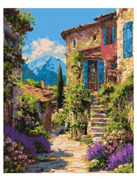 Малювання за номерами - Кам'яна тиша 30x40 см
