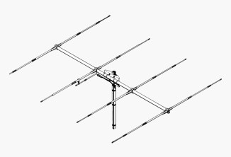 ANTENA KIERUNKOWA SIRIO SY 27-4 YAGI