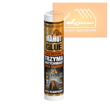 МАМУТ КЛЕЙ УНИВЕРСАЛЬНЫЙ МОНТАЖНЫЙ КЛЕЙ БЕЛЫЙ 290 мл БОСТИК