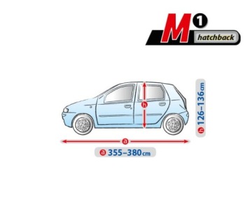 Тент для автомобиля BASIC GARAGE M1 Hatchback