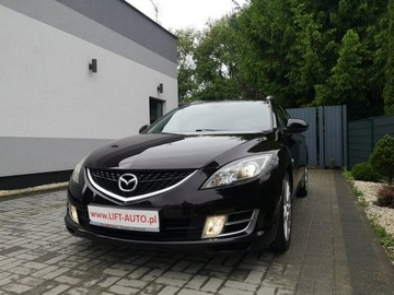 Mazda 6 II Kombi 2.0 MZR-CD 140KM 2008 Mazda 6 2.0 D 140KM Klimatronik Nawi Kamera Alu