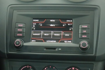 Seat Ibiza IV Hatchback 5d Facelifting 1.0 MPI 75KM 2015 Seat Ibiza 1.0, Salon Polska, Serwis ASO, Klima, zdjęcie 8