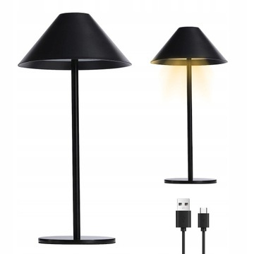 LAMPA DOTYKOWA LED ŚCIEMNIALNA BEZPRZEWODOWA USB