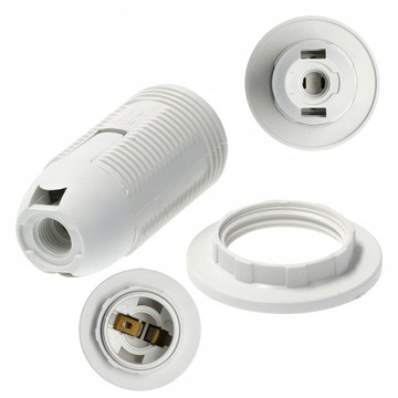 КРЕПЛЕНИЕ ЛАМПЫ E14 ЦОКОЛ С КОЛЬЦОМ