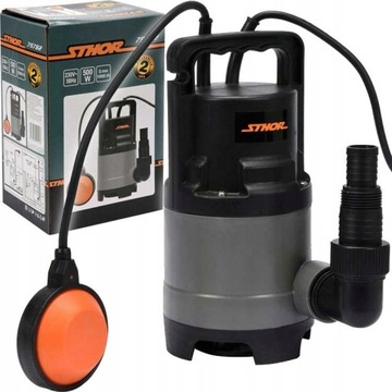 POMPA ZANURZENIOWA DO WODY BRUDNEJ 500W STHOR