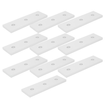 10шт алюминиевая плоская соединительная пластина