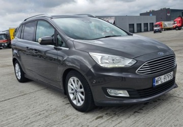 Ford C-MAX II Grand C-MAX Facelifting 1.5 TDCi 120KM 2017 Ford Grand C-MAX Bardzo dobry stan samochodu. Pelna dokumentacja 1.5 120KM, zdjęcie 32