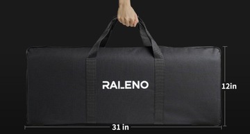 RALENO 2 ФОТОГРАФИЧЕСКИЙ ОСВЕЩЕНИЕ С ПУЛЬТОМ ПУЛЬТА 2.4G 2 СТУДИЙНЫЕ ЛАМПЫ 45 СМ, 45 Вт