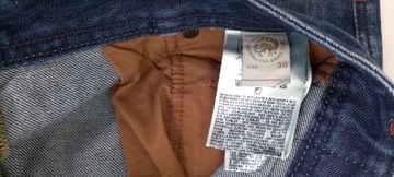 44T Diesel Krooley spodnie jeans męskie W30 L34