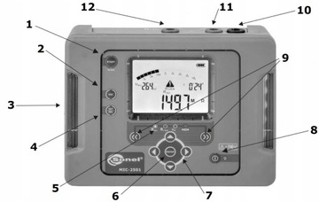 ТЕСТЕР СОПРОТИВЛЕНИЯ ИЗОЛЯЦИИ SONEL MIC-2501