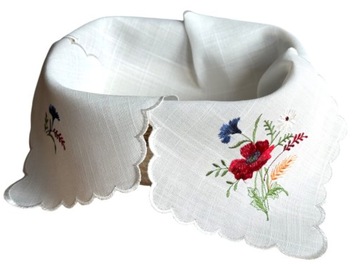 Serwetka do koszyka na pieczywo 44x44 cm Mak