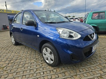 Nissan Micra IV Hatchback 5d Facelifting 1.2 80KM 2017 Nissan Micra 1,2 benzyna 80KM salon polska, zdjęcie 1