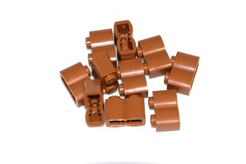 LEGO medium nougat 30136 palisada 1x2 10szt