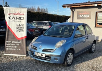 Nissan Micra III Hatchback 5d 1.2 i 16V 65KM 2006 Nissan Micra 2006 r. 1.2 Benzyna 65KM