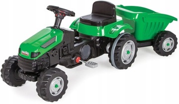 ОГРОМНЫЙ ПЕДАЛЬНЫЙ ТРАКТОР С ПРИЦЕПОМ 143 см PILSAN
