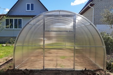 Теплица Туннель Ботаник Оптима Люкс 3х4 ПОЛИКАРБОНАТ