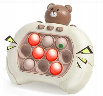 POP IT АНТИСТРЕССОВАЯ АРКАДНАЯ ЭЛЕКТРОННАЯ ИГРА BEAR BEAR NEW