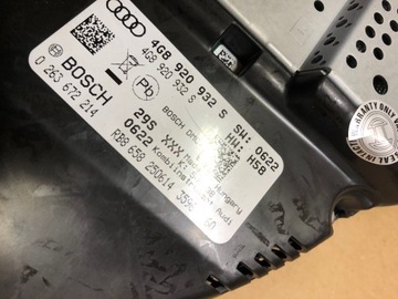 AUDI A6 A7 C7 4G PŘÍSTROJOVÁ DESKA BUDÍKY 4G8920932S