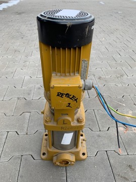 Pompa GRUNDFOS CR4-60; Q: 4m3/h; H: 46.7 m; 1.1 kW