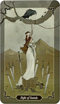 НАБОР ТАРО DARK WOOD - карты Таро с инструкцией (на английском языке)