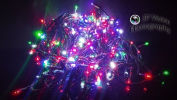 РОЖДЕСТВЕНСКИЕ гирлянды 200 светодиодов МНОГОЦВЕТНЫЕ + БЕЛАЯ ВСПЫШКА