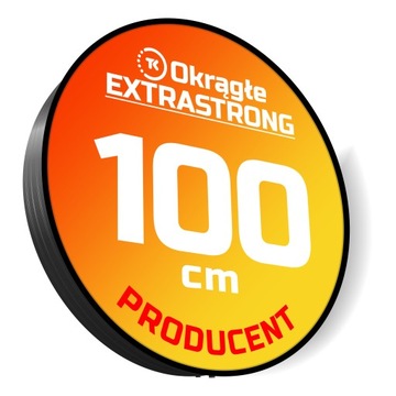 Kaseton Okrągły LED EXTRA STRONG 1-str 100cm