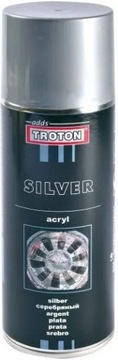 LAKIER akrylowy SPRAY FARBA DO FELG SREBRNA FELGA