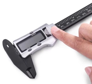 ЭЛЕКТРОННЫЙ ЦИФРОВОЙ ШТАНВЕРМОН 15 СМ LCD CARBON