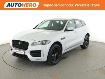 Jaguar F-Pace SUV 2.0 i4D 180KM 2016 Jaguar F-PACE 20d R-Sport Automat Navi Tempomat