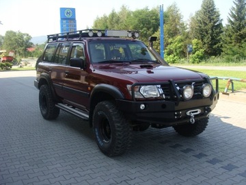СТАЛЬНОЙ ПЕРЕДНИЙ БАМПЕР ДЛЯ NISSAN PATROL Y61