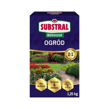 Substral Nawóz extra długodziałający Osmocote 2w1 Ogród 1,25KG