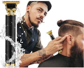TRYMER MASZYNKA do BRODY Włosów ZAROSTU Golarka Barber Zestaw